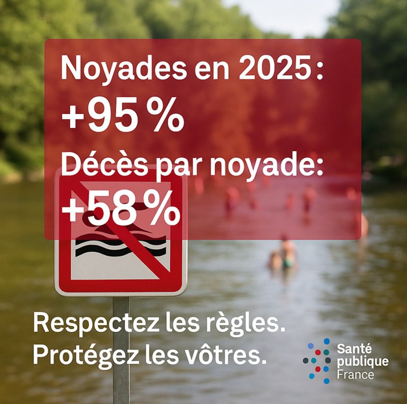 Noyades en hausse : comment profiter de l’été en toute sécurité au bord de l’eau ?