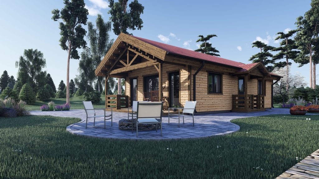 maison en bois