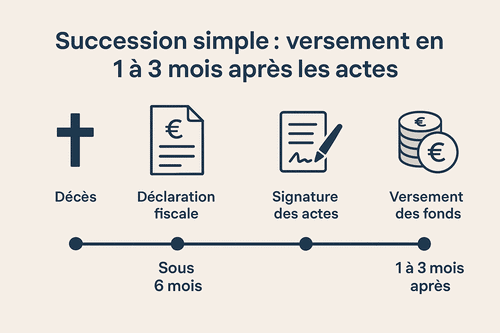 Durée d&rsquo;immobilisation d&rsquo;une succession en cas de litige : combien de temps un héritage peut-il être bloqué ?