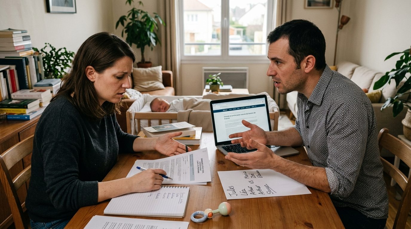 Prénoms d&rsquo;enfants : que dit la loi en cas de désaccord entre parents ?