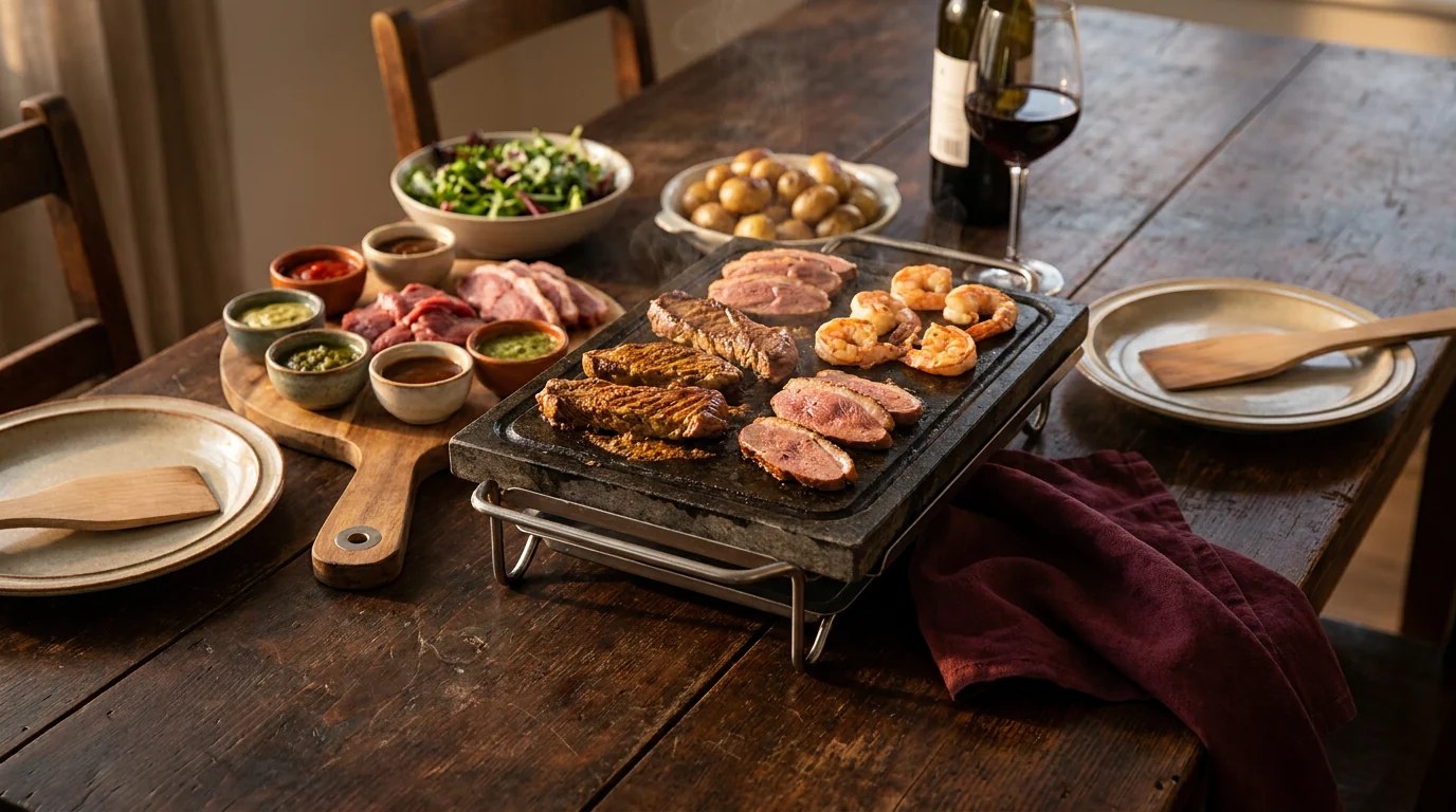 Plateau pierrade : bien doser la viande et le budget